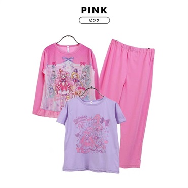 わんだふるぷりきゅあ！の光るパジャマ(ピンク-100)
