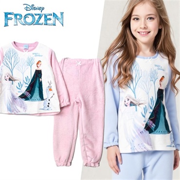 アナと雪の女王 キッズルームウェア長袖上下セット