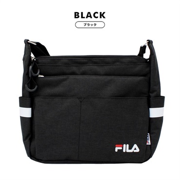 FILA ミニショルダーバッグ(ブラック)