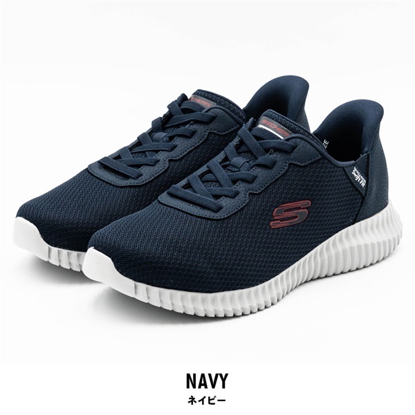 SKECHERS(スケッチャーズ) メンズスウィフトフィット:フレクション2.0(ネイビー-25cm)