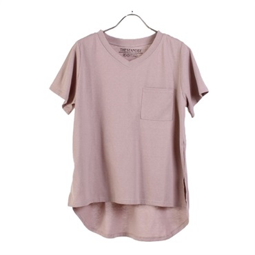 ポケットTシャツ Vネック