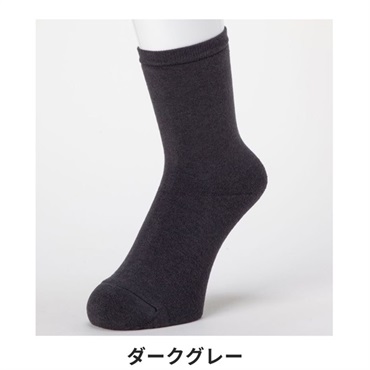 ココピタ あったか実感 レディース靴下 レギュラー丈(ダークグレー-21-23cm)