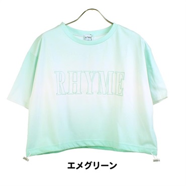 ラブトキシック グラデーション 半袖Tシャツ(エメグリーン-S (140))
