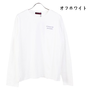 ラブトキシック バックハートロゴ 長袖 Tシャツ(オフホワイト-S (140))