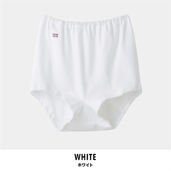 グンゼ 快適工房 レディースズロース(ホワイト-S)