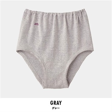 グンゼ 快適工房 レディースショーツ(グレー-S)