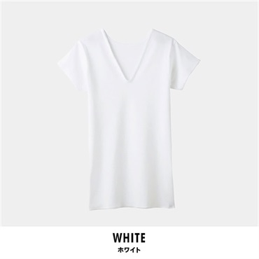 グンゼ 快適工房 レディース三分袖スリーマー(ホワイト-S)
