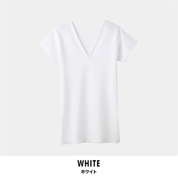 グンゼ 快適工房 レディース三分袖スリーマー(ホワイト-S)