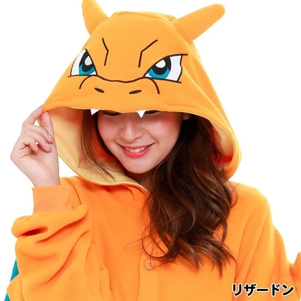 ポケモン ポケットモンスター 大人 着ぐるみ(リザードン（49673）-M（フリー）)