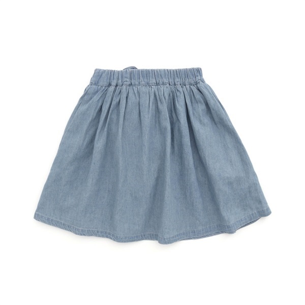 【在庫処分】セラフ ブライトカラーインパンツ付きスカート(サックス-90)