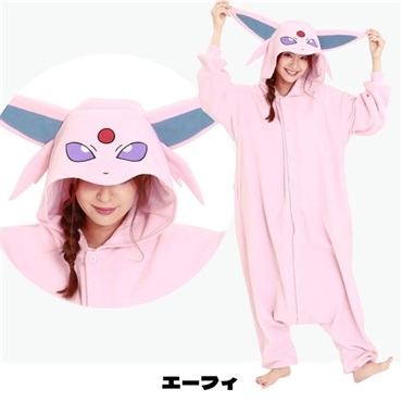 ポケモン ポケットモンスター 大人 着ぐるみ(エーフィ-M（フリー）)